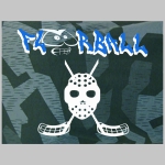 Florbal - ( Floorball )  nočný " ruský " maskáč - Nightcamo SPLINTER, pánske tričko 100%bavlna